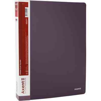 Папка-скоросшиватель Axent А4, до 150 листов, полипропилен, сливовый (1304-11-A) Винница