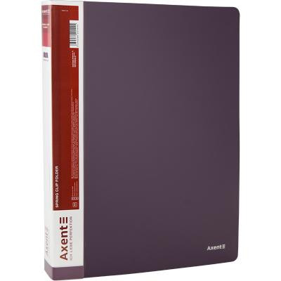 Папка-скоросшиватель Axent А4, до 150 листов, полипропилен, сливовый (1304-11-A) Винница - изображение 2