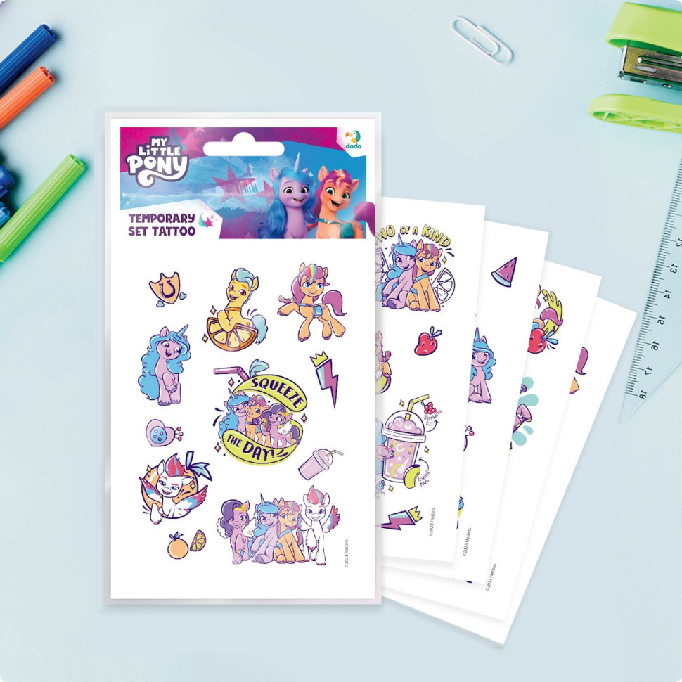 Набор детских временных татуировок 