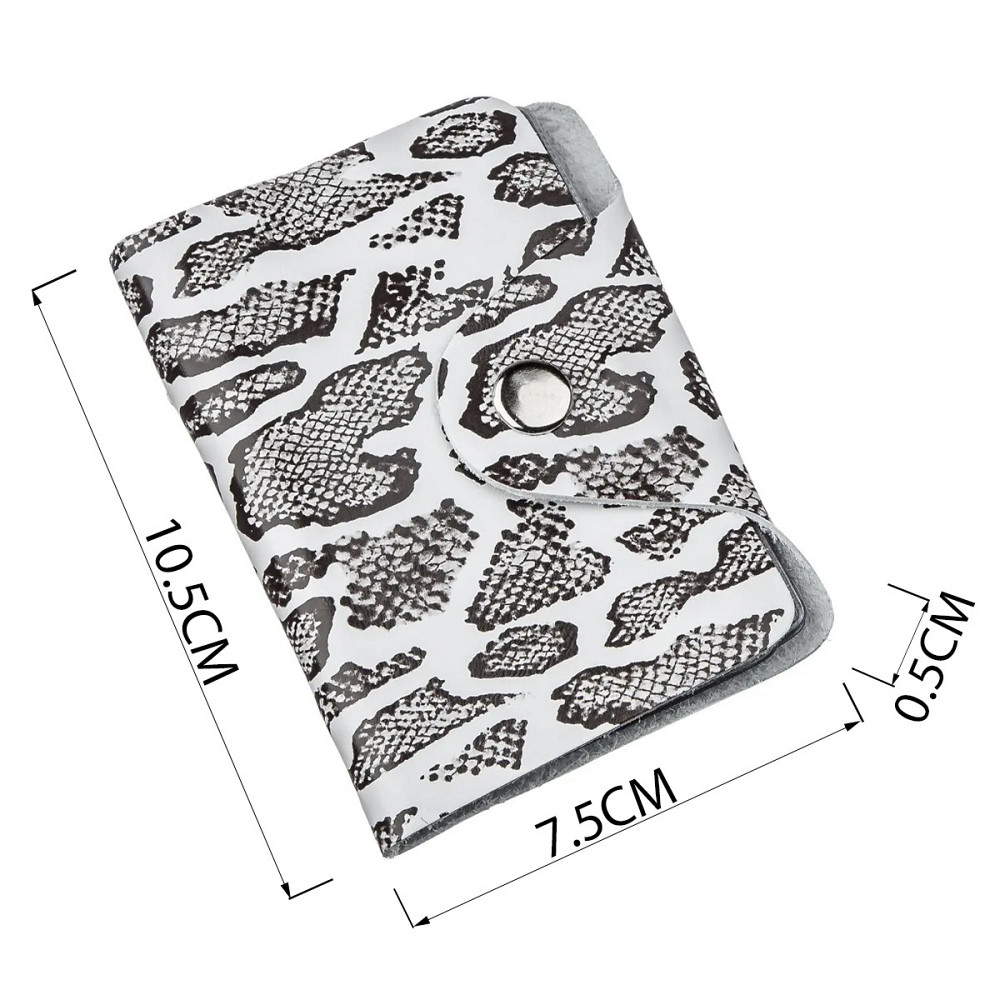 Визитница вертикальная под экзотику 19086 Shvigel Разноцветная Киев - изображение 3