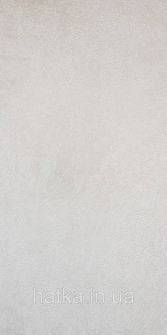 Шпалери вінілові на флізеліні DU&KA Majestic1.06х10 штукатурка під камінь структурні білі з беж срібло Київ - фото 1