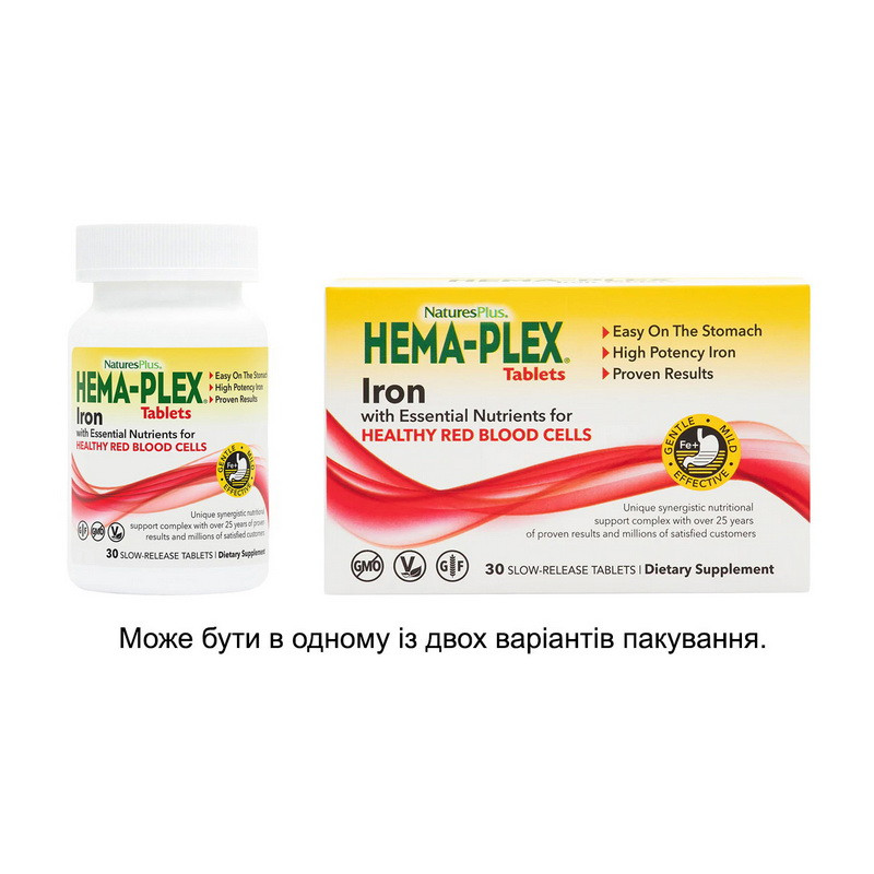 Hema-Plex Iron (30 tab) Луцьк - фото 1