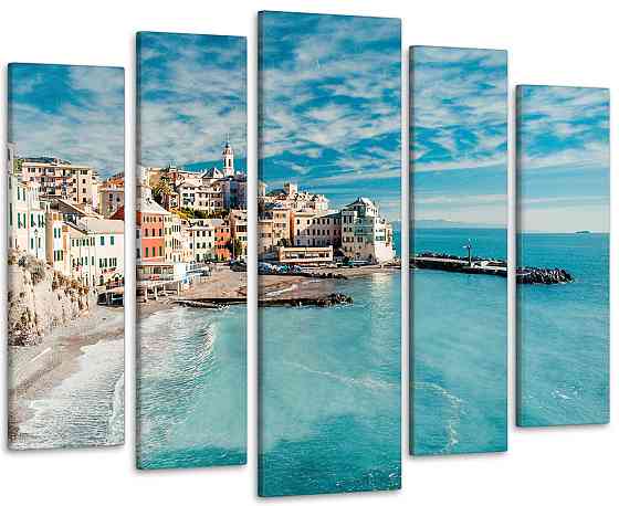 Модульна картина Місто на березі океану Art-28_5 Київ