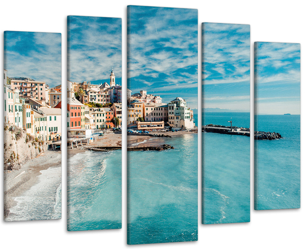 Модульна картина Місто на березі океану Art-28_5 Київ - фото 1