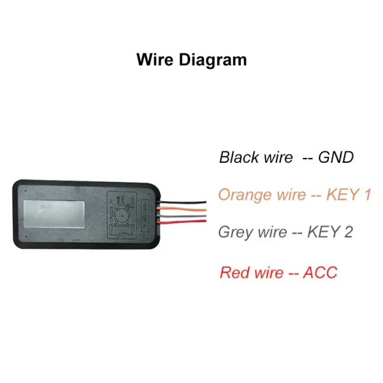 Автомобільний універсальний пульт для керма DQX-Q1 (1 пульт) Київ