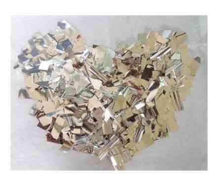 Конфетти из фольги 10 г серебристый Киев