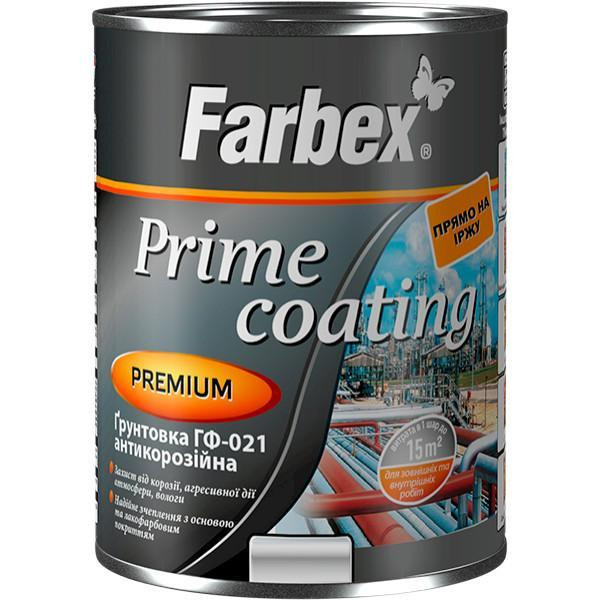 Грунтовка ГФ-021 серая антикор. ТМ Farbex -2.8 кг. Харьков - изображение 2