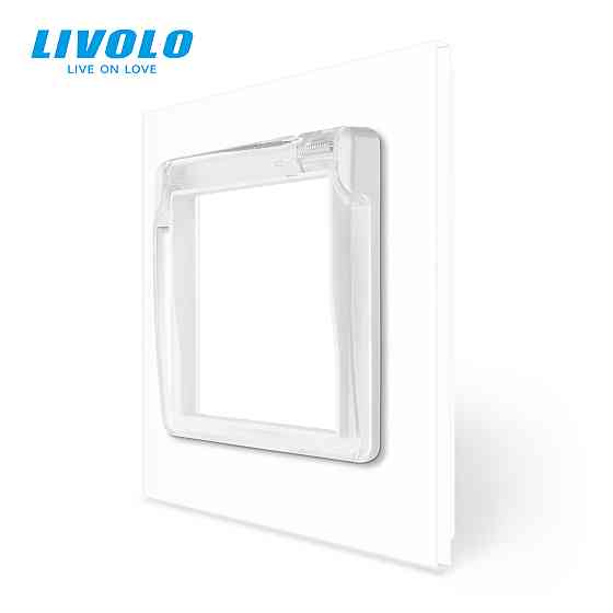 LIVOLO Кришка для розетки LIVOLO IP44 – захист від вологи та бризок, біла (VL- -2W) Коломия