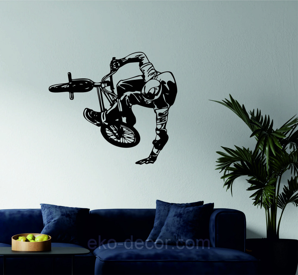 Декоративне настінне Панно «Велофрістайл», Декор на стіну Київ - фото 2