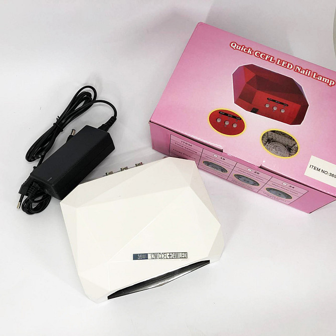 Сушка для лака UV LAMP CCF+LED, Лампа мощная для сушки гель-лака, CM-275 Лампы маникюрные Киев - изображение 2