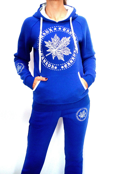 Теплый женский спортивный костюм 