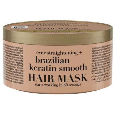 Маска для волосся OGX Brazilian Keratin Smooth Розгладжувальна 300 мл (3574661711003) Вінниця - фото 1