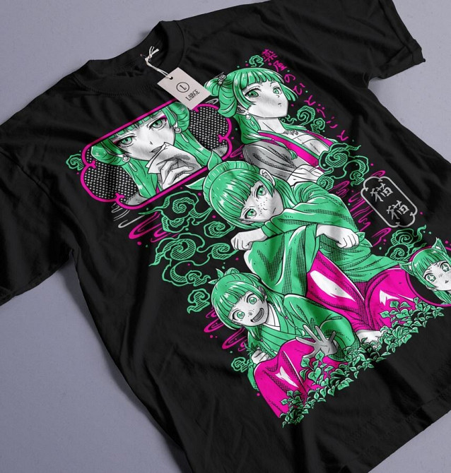 Футболка аниме Маомао Апотхекарй Диариес Ессентиал оверсайз (S/M/L) Черний AnimeJ0832 Днепр - изображение 1