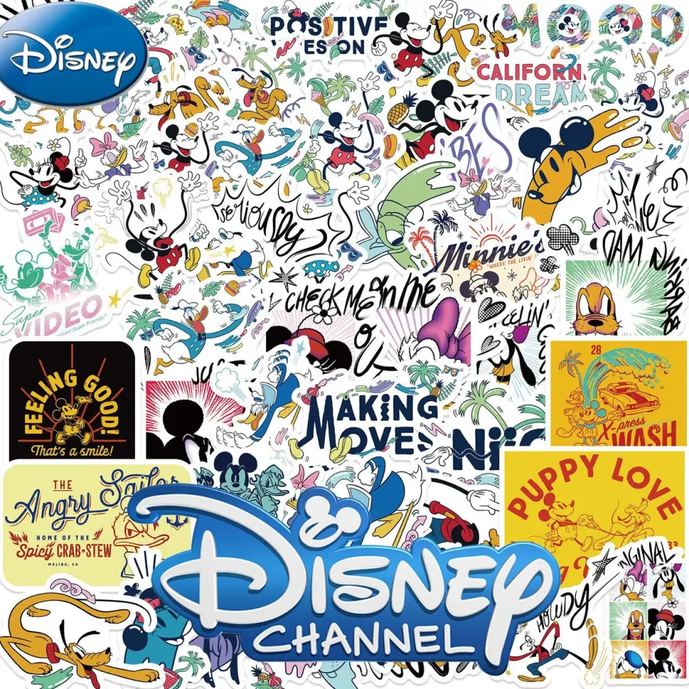 Набір вінілових наклейок Disney Мікі Маус і його друзі — Mickey Mouse & Friends WTD-045 Запоріжжя - фото 1