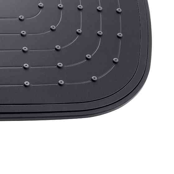 Лійка для верхнього душу Kroner KRP Edelstahl Kubus - SCH704 чорний Київ