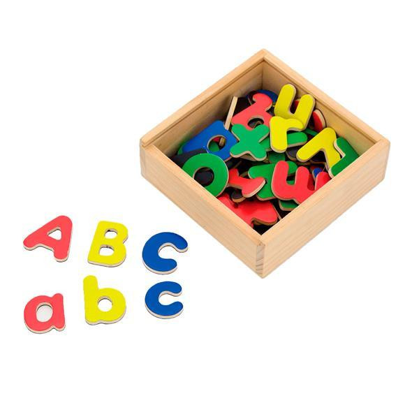 Набір магнітних букв Viga Toys Англійські великі та малі 52 шт. (50324) Харків - фото 4