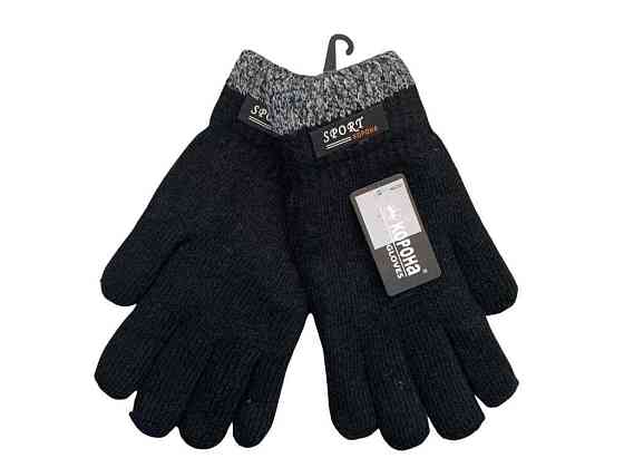 Перчатки чол на хутрі арт.8133 чорний р.2XL ТМ SPORT Київ