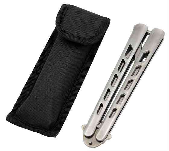 Ніж метелик Тренувальний Metalic AK13 Дніпро