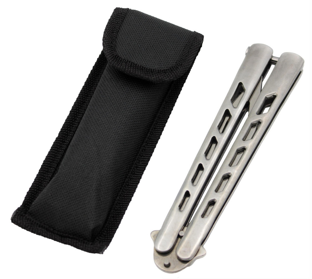 Ніж метелик Тренувальний Metalic AK13 Дніпро - фото 3