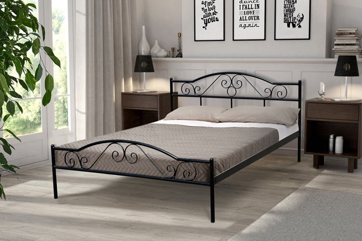 Ліжко Регіна 1600*2000, чорний Київ - фото 4