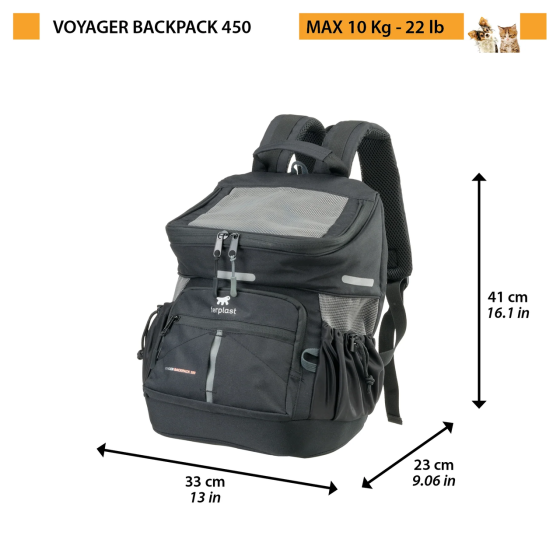 Рюкзак-переноска для маленьких собак і котів Ferplast Voyager Backpack (Ферпласт Вояєр Бекпек) Запоріжжя