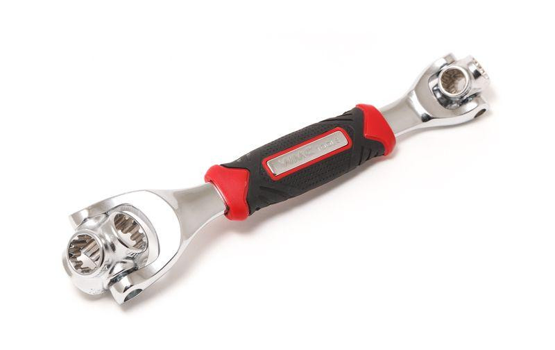 Ключ гайковий універсальний (8,10,11,13,14,16,17,19мм; 5/16,3/8,7/16,1/2,9/16,5/8,1 1/16, 3/4": зірв Чернігів - фото 2