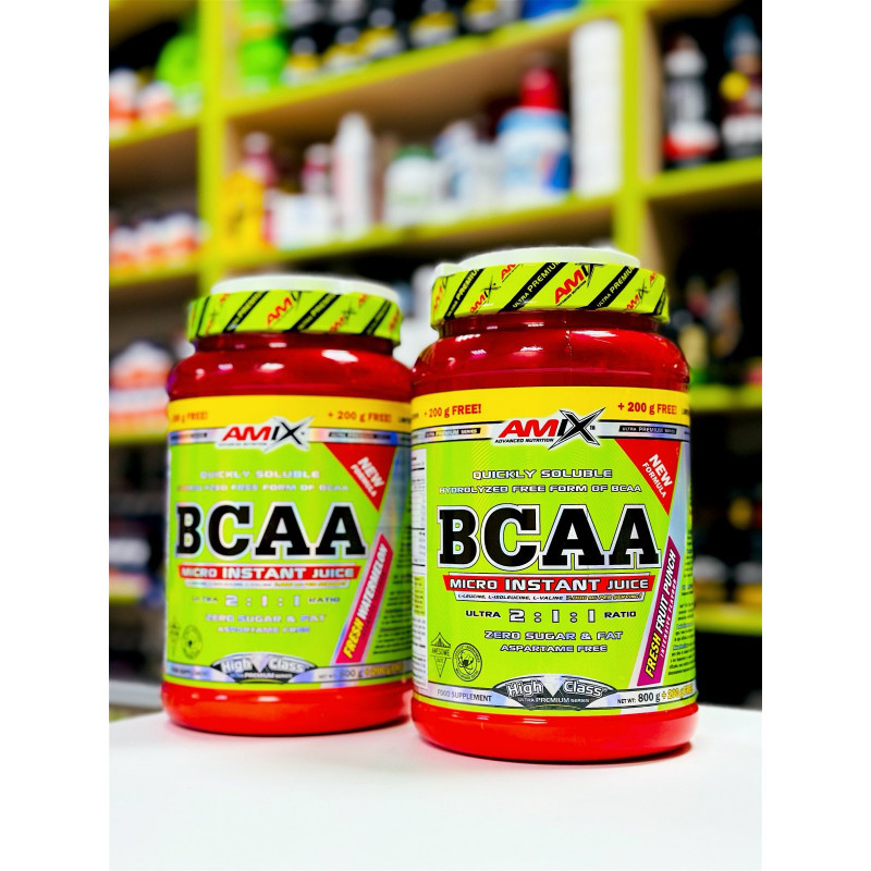 Амінокислоти Amix Nutrition BCAA Micro Instant Juice 800 г + 200 г Free, Orange Луцьк - фото 3