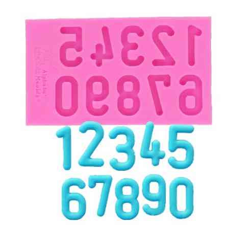 Молд силіконовий Цифри 88 на 50 мм рожевий Київ