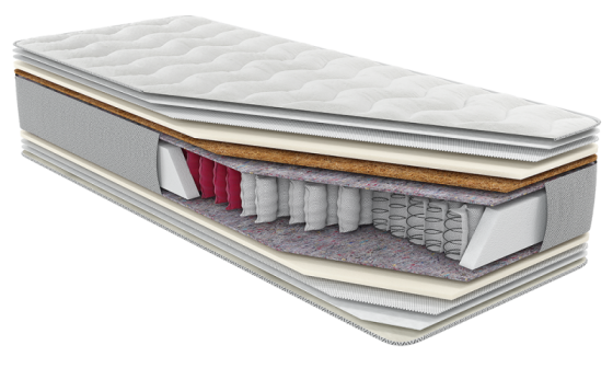 Ортопедический пружинный матрас Notte Магнум Кокос TM Come-For 180х190 Харьков