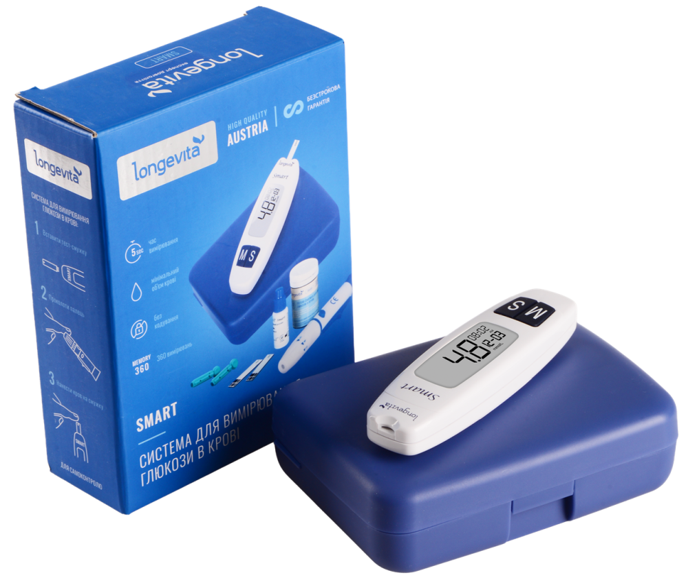 Глюкометр Longevita Smart (6397645) Київ - фото 10
