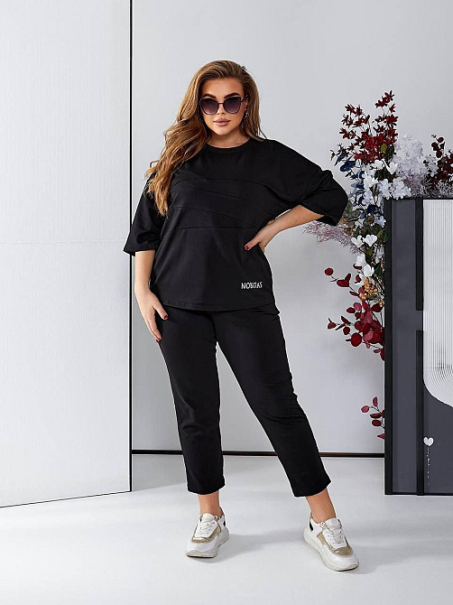 Жіночий спортивний костюм двонитка легкий.  42-60р Київ - фото 7