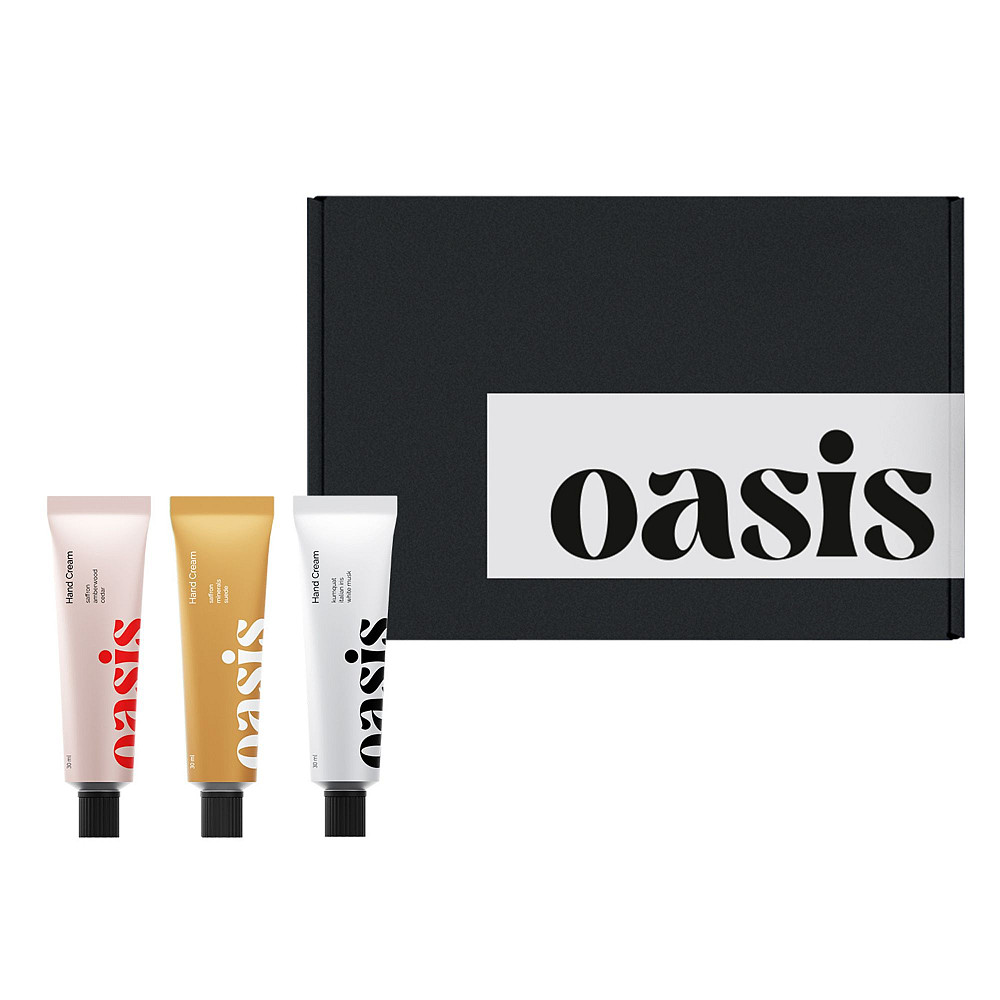 Набір подарунковий з 3-х кремів для рук Baccarat, Ganymede, Dama Bianca Oasis Київ - фото 1