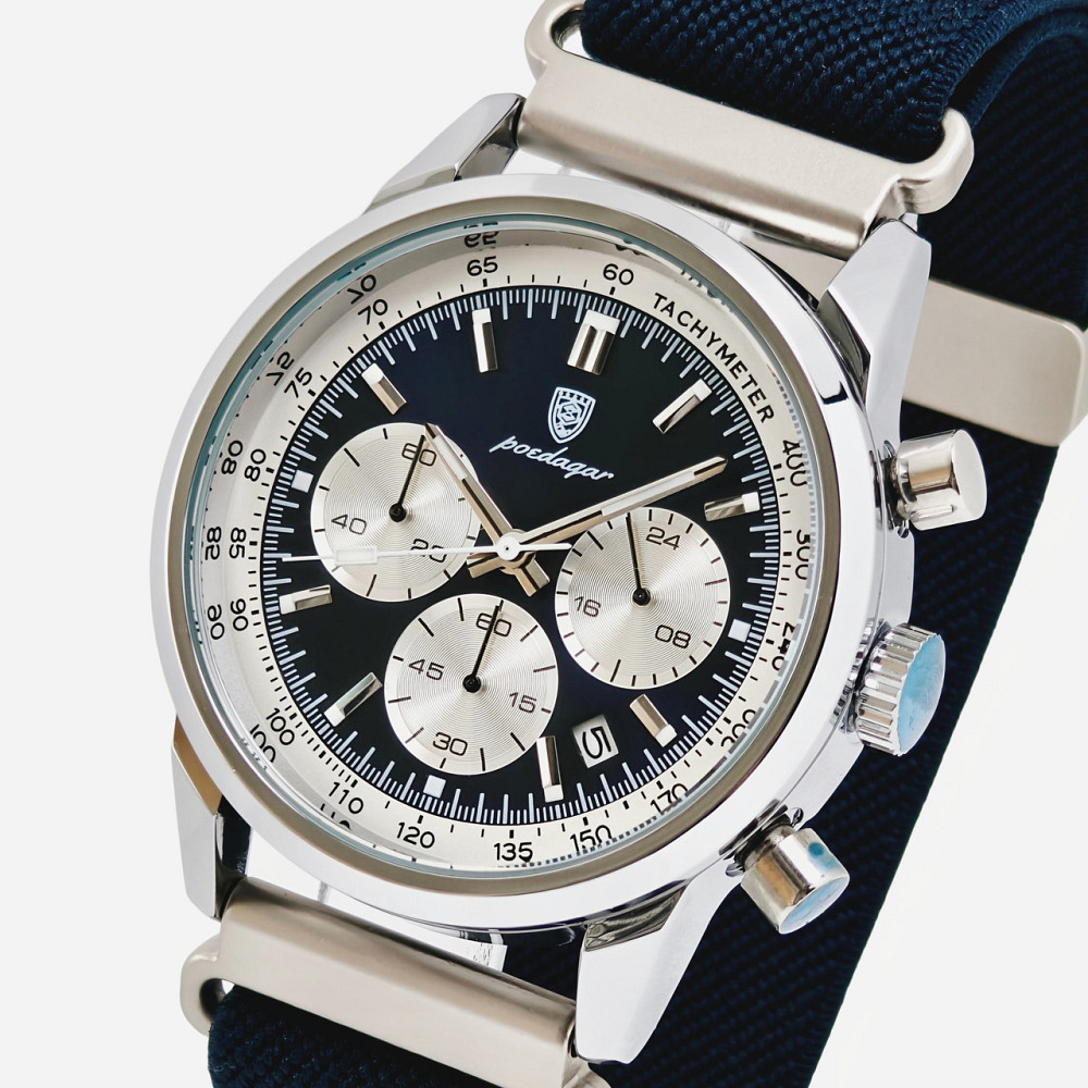 Часы мужские наручные Poedagar Innova Sky Blue (2 ремешка) Киев - изображение 1