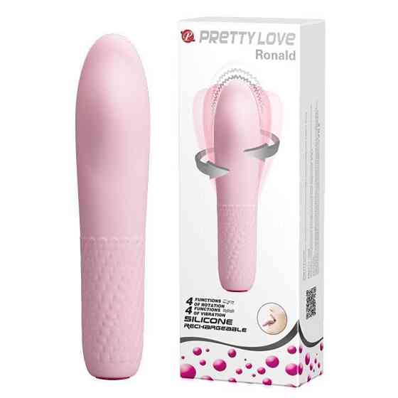 Вибромассажер с функцией ротации PRETTY LOVE - RONALD, BI-014584X-1 Sex Aura Киев