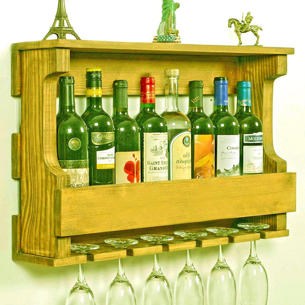 Настінна винна полиця "Мацумото" каррі Миколаїв - фото 1