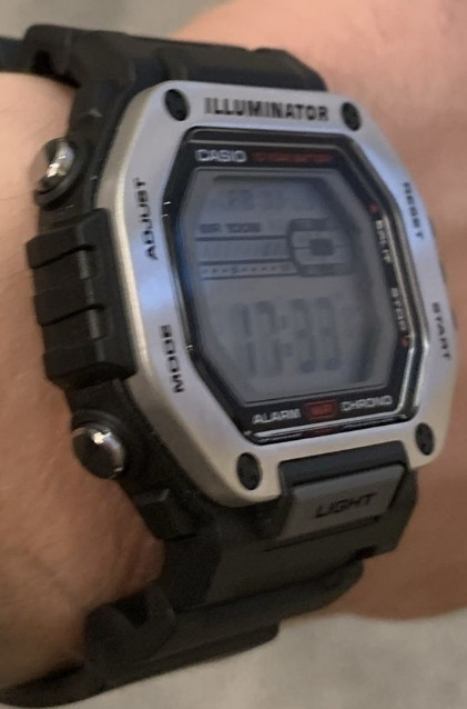 Годинник чоловічий спортивний тактичні Casio MWD-110H-1AVCF Illuminator Харків - фото 6