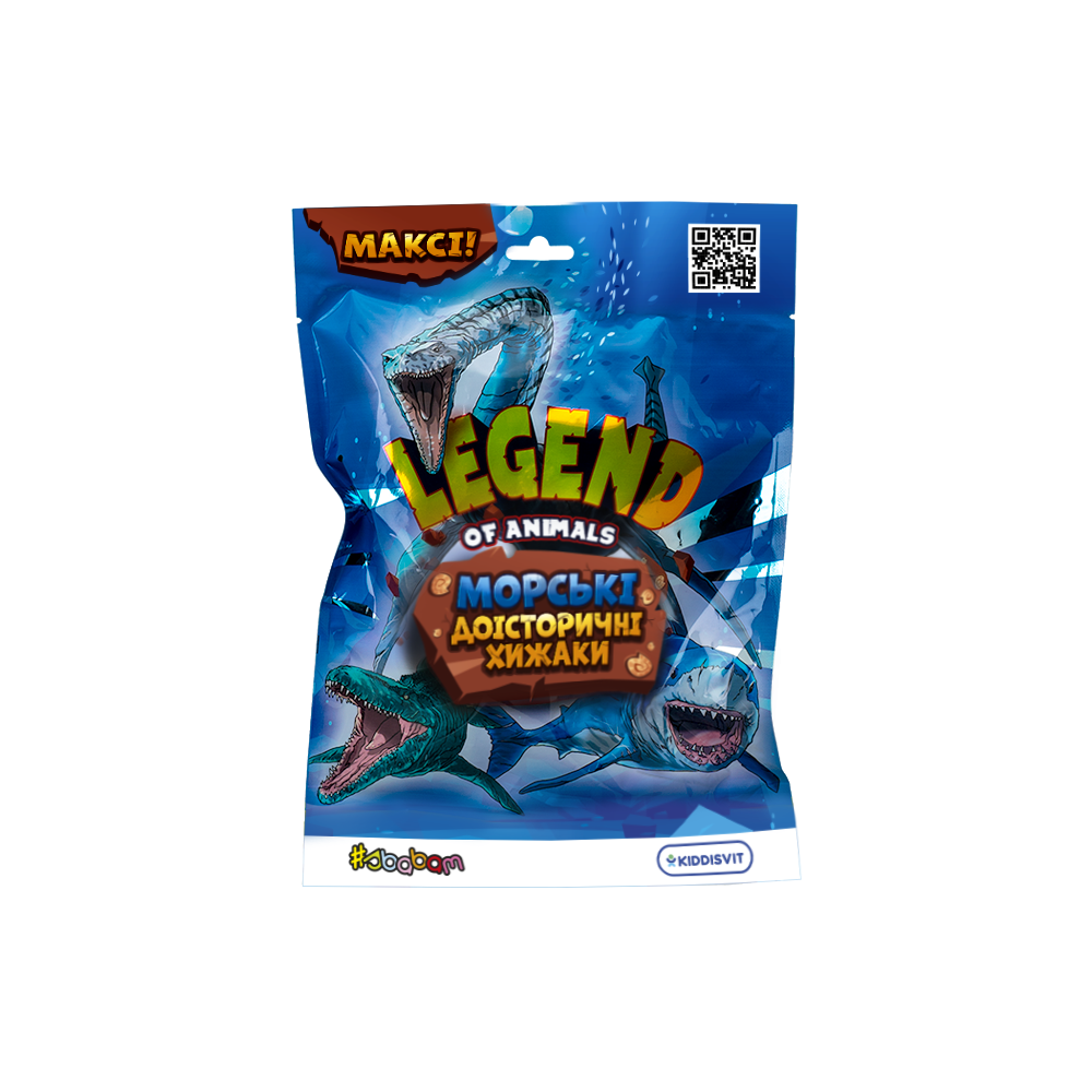 Стретч-іграшка у вигляді тварини Legend of animals – Морські доісторичні хижаки Днепр - изображение 10
