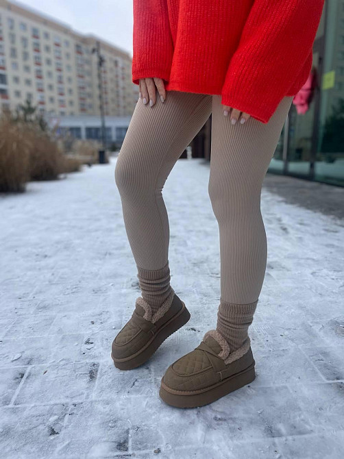 ITTS Угги жіночі ITTS хакі натуральна шкіра зима 37-41р. (555-3) Коломия - фото 8