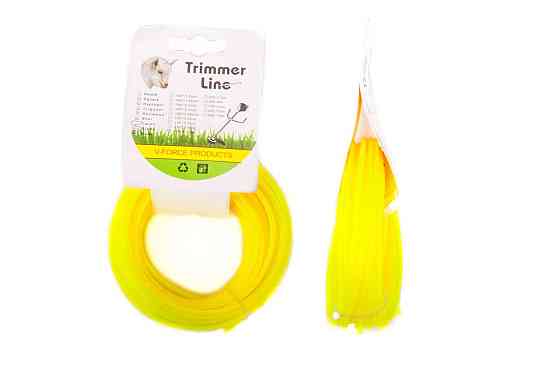 Леска мотокосы Ø2,4mm, 15 метров (косичка, желтая) Мукачево