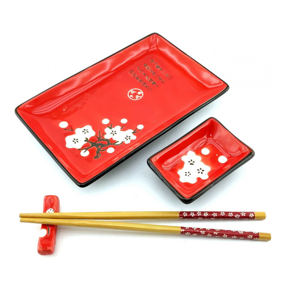 Посуда для суши и роллов на 1 персону Сакура Киев - изображение 1