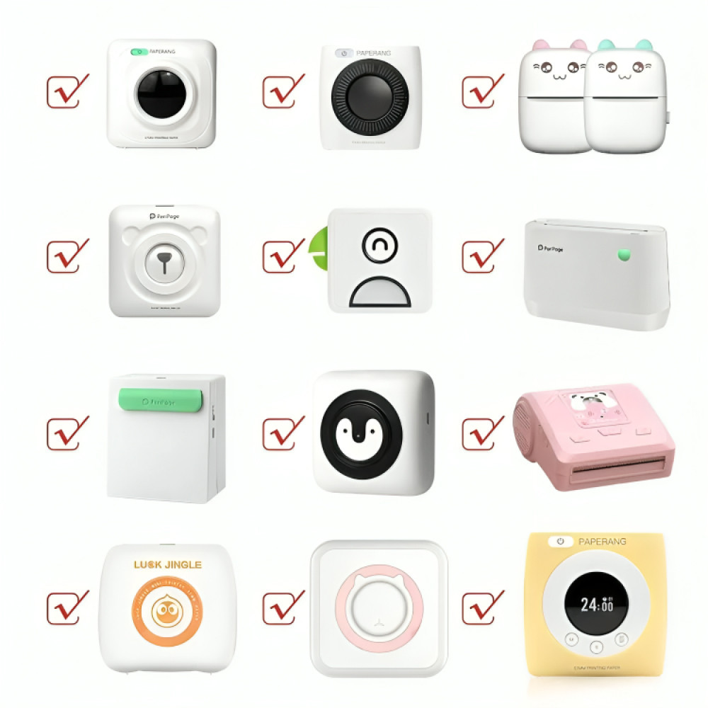 Папір для міні принтера 57х25мм, (довжина 5,85м) 1 шт / Термопапір для принтера / Папір для термопринтера Київ - фото 9