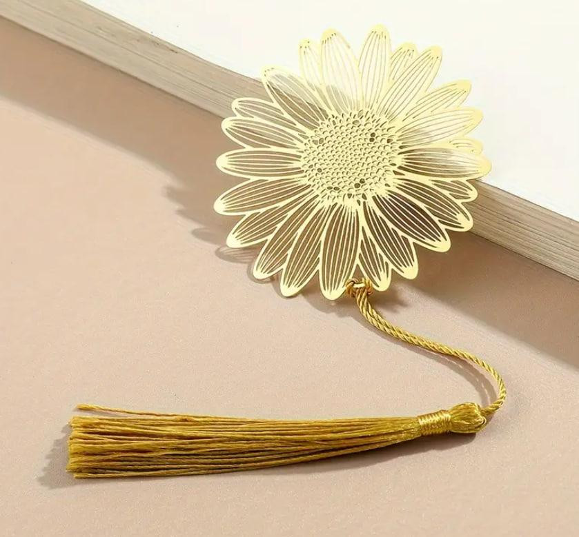 Винтажная металлическая закладка 