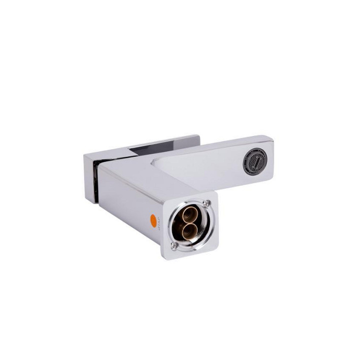 Змішувач для раковини Qtap Gemini QTGEM270CRM45673 (k35), одноважільний, низький, Chrome Харків - фото 3