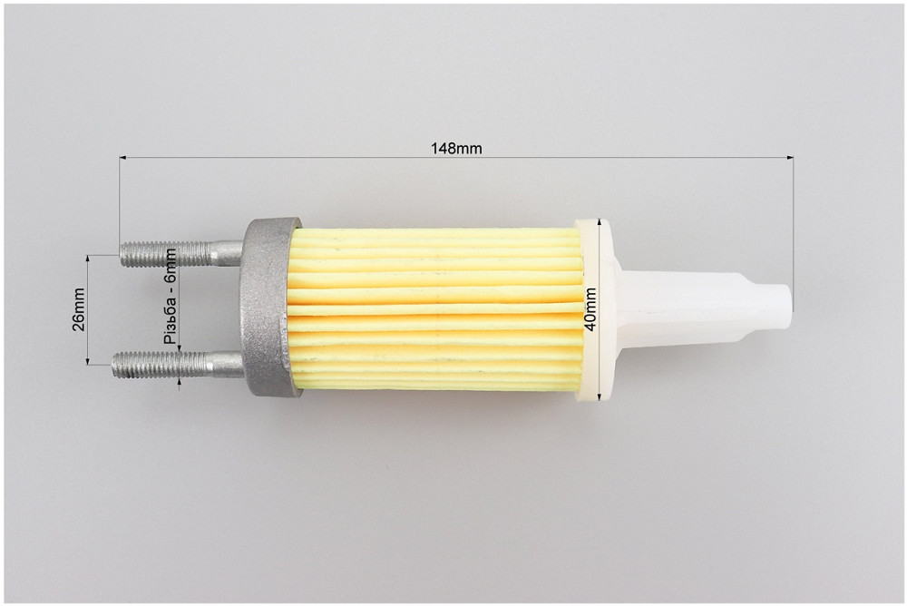 Фільтр паливний - елемент 7,5см 178F Київ - фото 3