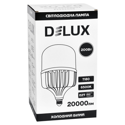 Лампочка Delux T180_200Вт Е27/E40 6500K 230В (90023333) Винница - изображение 2