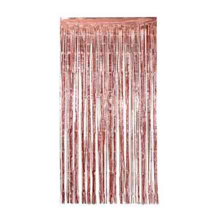 Дождик для фотозоны 3 м на 1 м розовое золото Киев