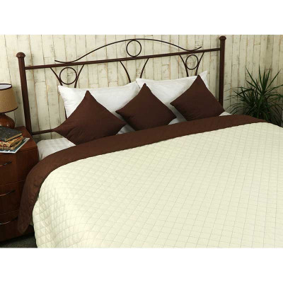 Покривало Руно Двостороннє Барселона шоколадно-молочне 150х212 см (360.52У_Барселона) Вінниця - фото 4