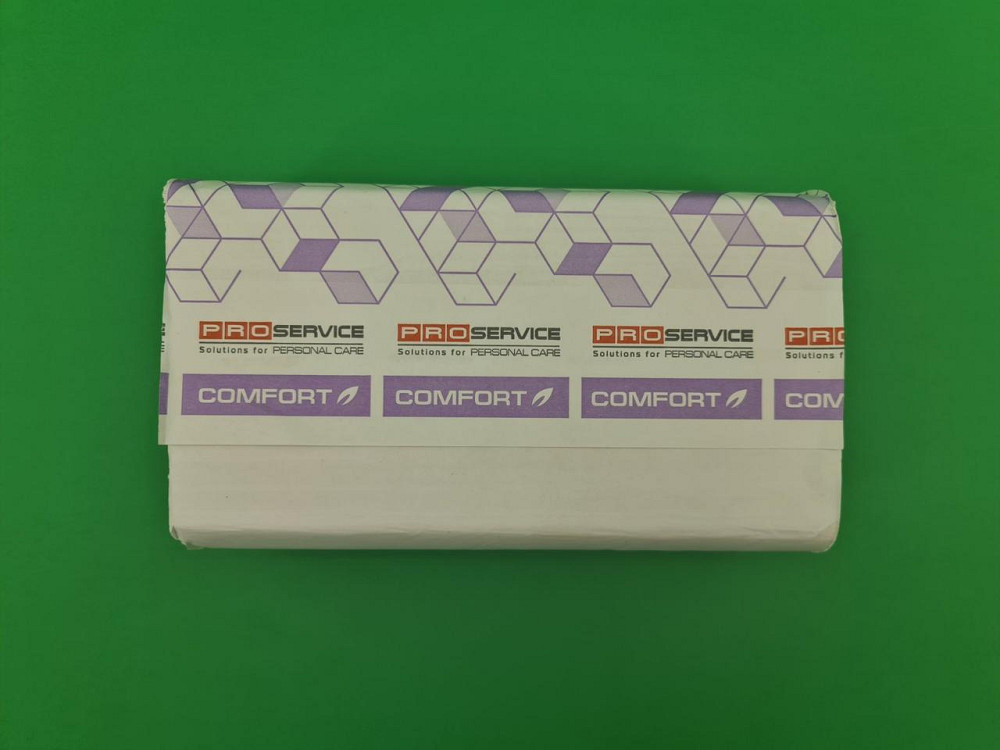 Рушники паперові ZZ біле 200 аркушів PRO Харків - фото 4