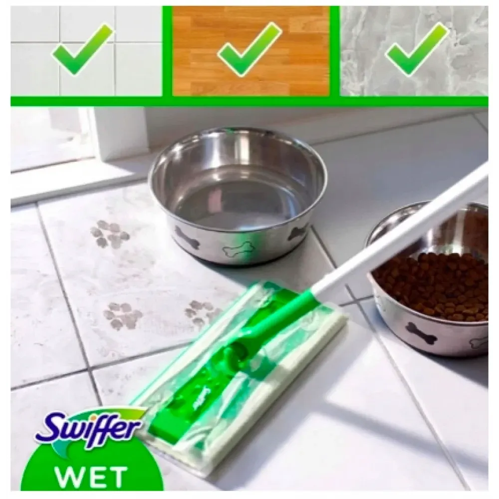 Набір для прибирання Swiffer 2in1 Kit Швабра + 1 шт. щітка від пилу + 8 шт. сухих серветок для сухог Львів - фото 4