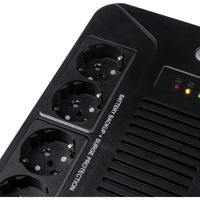 Пристрій безперебійного живлення Prologix 650VA 360W (PLP650VA8LED) Вінниця - фото 6